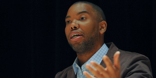 ASPEN, CO - JULY 01: Ta-Nehisi Coates speaks during the film screening and discussion of 'Sing Your Song' at the Aspen Institute's Aspen Ideas Festival 2011 at the Paepcke Auditorium on July 1, 2011 in Aspen, Colorado. (Photo by Leigh Vogel/Getty Images)