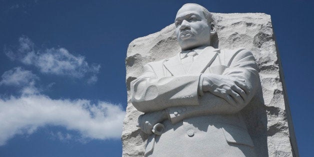 The Martin Luther King Jr. memorial in Washington DC.