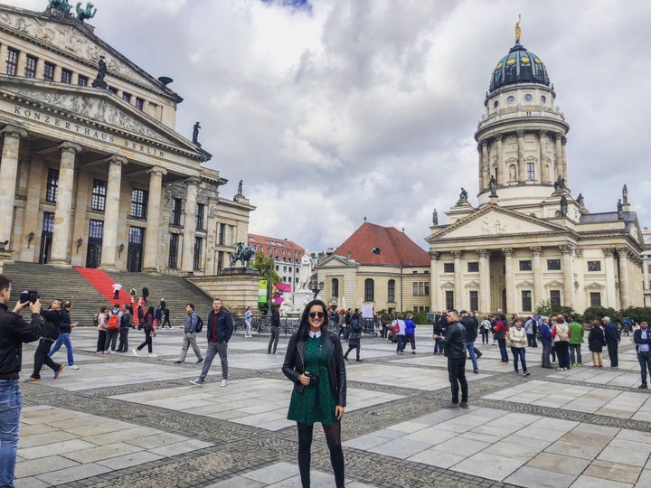 The author in Berlin.