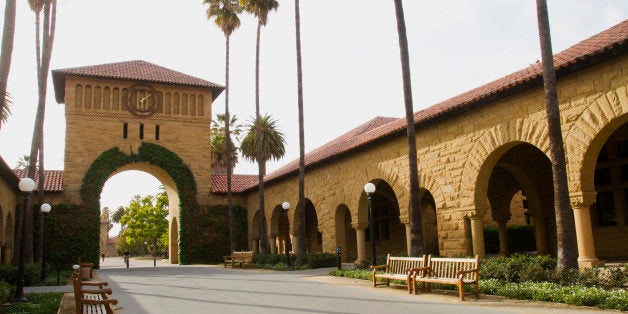 Campus view of Stanford University,Stanford California USA (editorial use only, please)