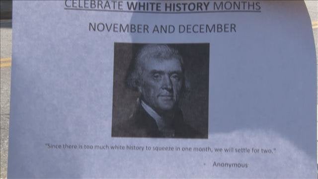 White history. White History month.