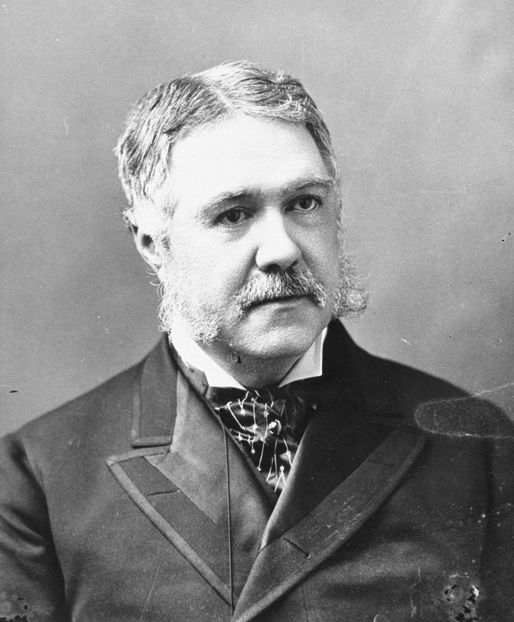 377869 21: Portrait of 21st United States President Chester A. Arthur. (1830-1886) (Courtesy of the National Archives/Newsmakers)