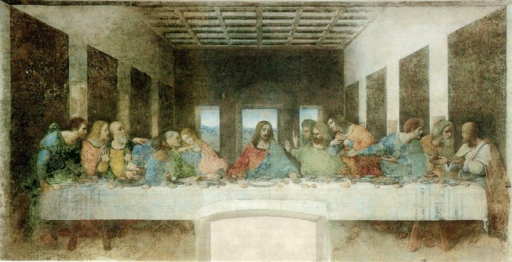 Artist | Title La Última cena Last supper Il cenacolo | Source source | Year 1495-1498. | Technique tempera on gesso , pitch and ... 