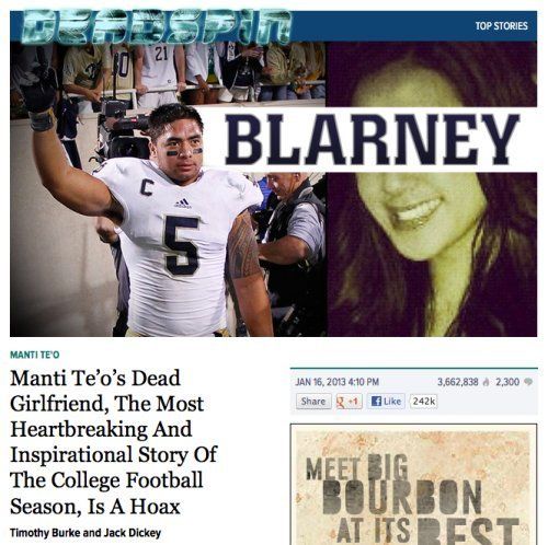 Refresher on Manti Te'o catfishing scandal that rocked college