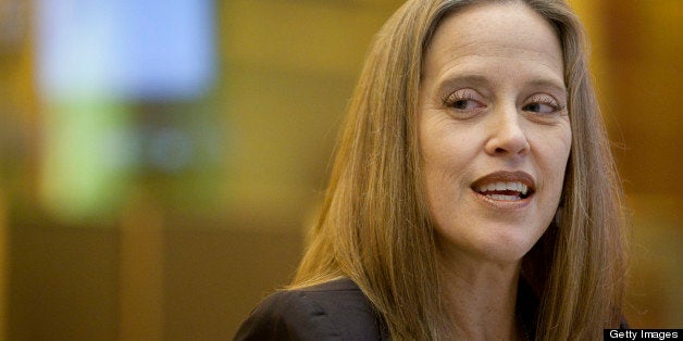 Wendy Kopp, founder and chief executive officer of Teach for America Inc., speaks during an interview in New York, U.S., on F