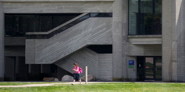 DARTMOUTH, MA - MAY 2: A scene on the UMass Dartmouth campus on May 2, 2013. (Photo by Jonathan Wiggs/The Boston Globe via Getty Images)