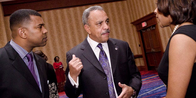 WASHINGTON, DC - MARCH 16: Sidney Ribeau speaks during the 39th annual Whitney M. Young Jr. Memorial Gala presented by the Greater Washington Urban League at the Marriot Wardman Park Hotel on March 16, 2011 in Washington, DC. (Photo by Kris Connor/Getty Images)