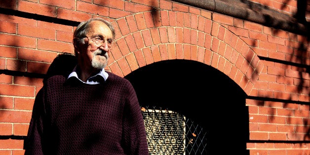 CAMBRIDGE, MA - OCTOBER 9: Harvard chemistry professor Martin Karplus, one of three recipients of the 2013 Nobel Prize in Chemistry, photographed on Harvard University's campus. (Photo by Essdras M Suarez/The Boston Globe via Getty Images)