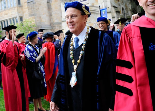 Yale University, $1,652,543

<em>*No longer president</em>