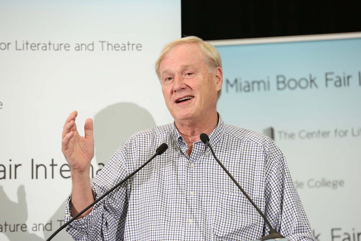 MIAMI, FL - NOVEMBER 24: Chris Matthews appears at Miami Book Fair International 2013 at Miami Dade College on November 24, 2013 in Miami, Florida. (Photo by Aaron Davidson/Getty Images)