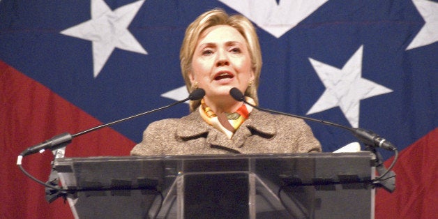 sen. hillary clinton speaks at ...