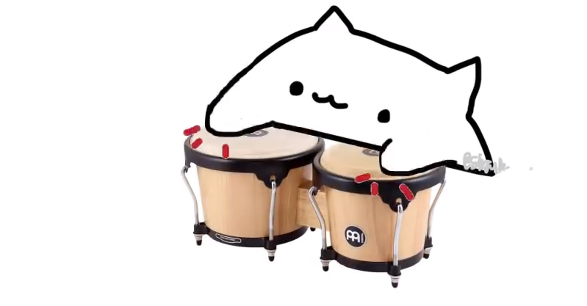 Живые обои bongo cat