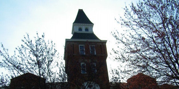 Walking around Michigan State University on the day of the FPS competition.