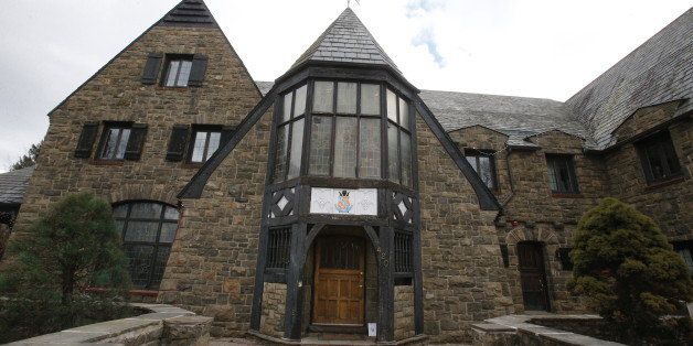 This is the Penn State University Kappa Delta Rho fraternity house in State College, Pa., on Tuesday, Mar. 17, 2015. Penn State has suspended the Kappa Delta Rho fraternity whose members are being investigated by State College police for allegedly using two secret Facebook pages to post photos of nude females, some of whom appeared to be sleeping or passed out, as well as posts relating to hazing or drug deals. (AP Photo/Gene J. Puskar)