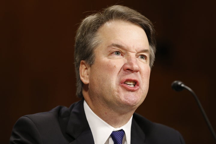 Supreme Court nominee Brett Kavanaugh testifies before a Senate Judiciary Committee confirmation hearing.