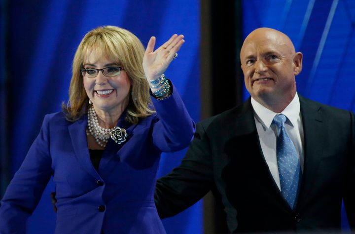 The first stop on former Rep. Gabby Giffords (D-Ariz.) and her husband Mark Kelly's pre-midterms tour will be at the University of Nevada, Las Vegas, one day after the first anniversary of the deadliest mass shooting in modern American history.