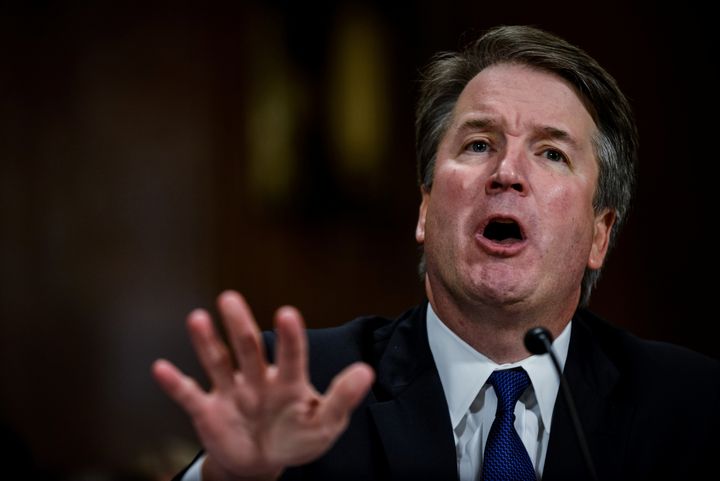 Judge Brett Kavanaugh, testifying before the Senate Judiciary Committee in Washington on Sept. 27, said, “My family and my name have been totally and permanently destroyed.”