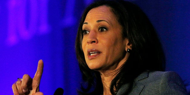 California Attorney General Kamala Harris speaks at the Center for American Progress' 2014 Making Progress Policy Conference in Washington, District of Columbia, U.S. November 19, 2014. REUTERS/Gary Cameron/File Photo