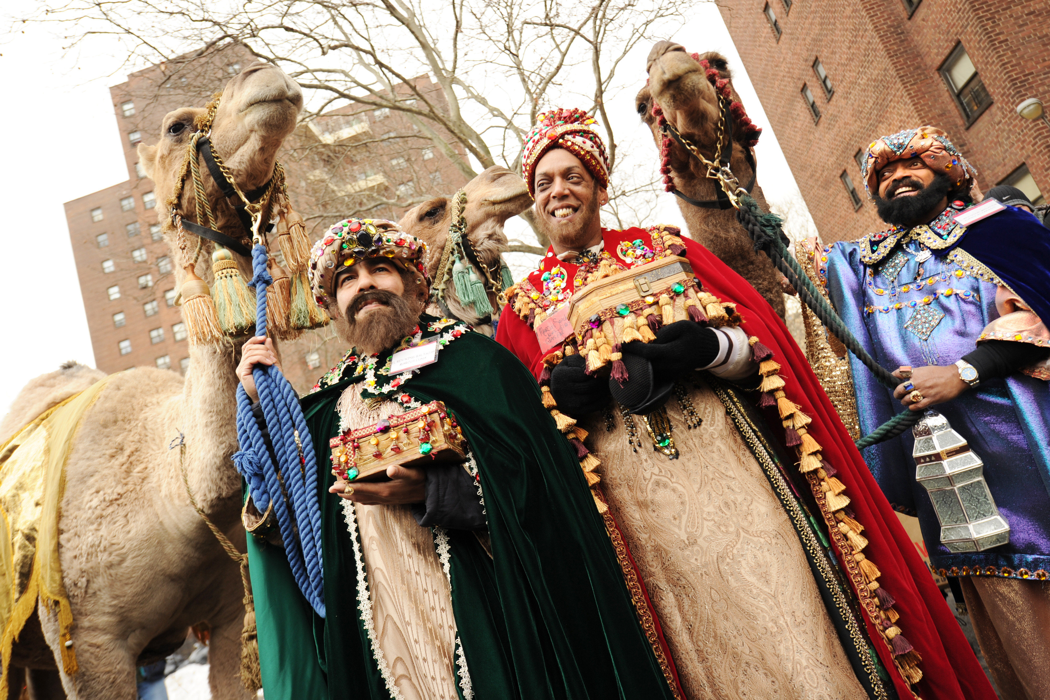 3 uomini saggi Cammelli Kings Day Natività di Natale 3 uomini saggi Statuine della Natività Bethlehem Star Natale Festival Presente 