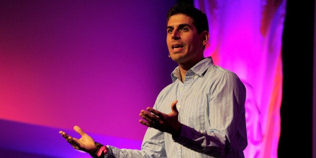 LAS VEGAS, NV - SEPTEMBER 24: Carlos Andrés Gómez speak onstage at Ideas @ Venue Vegas during day 2 of the Life Is Beautif