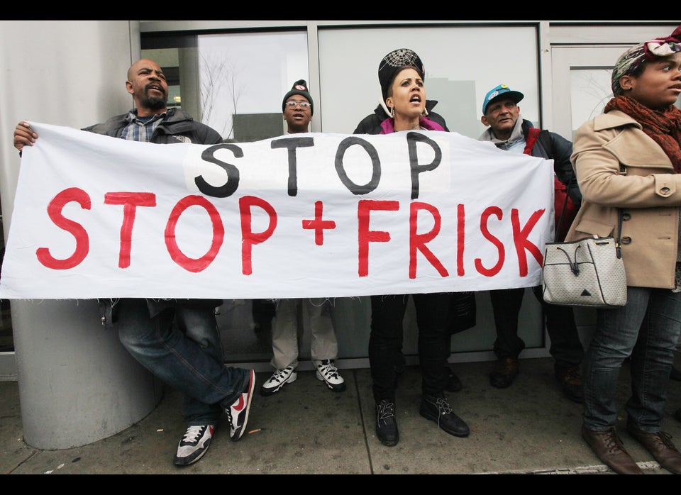 Activists Organize March And Rally Against Police Stop And Frisks