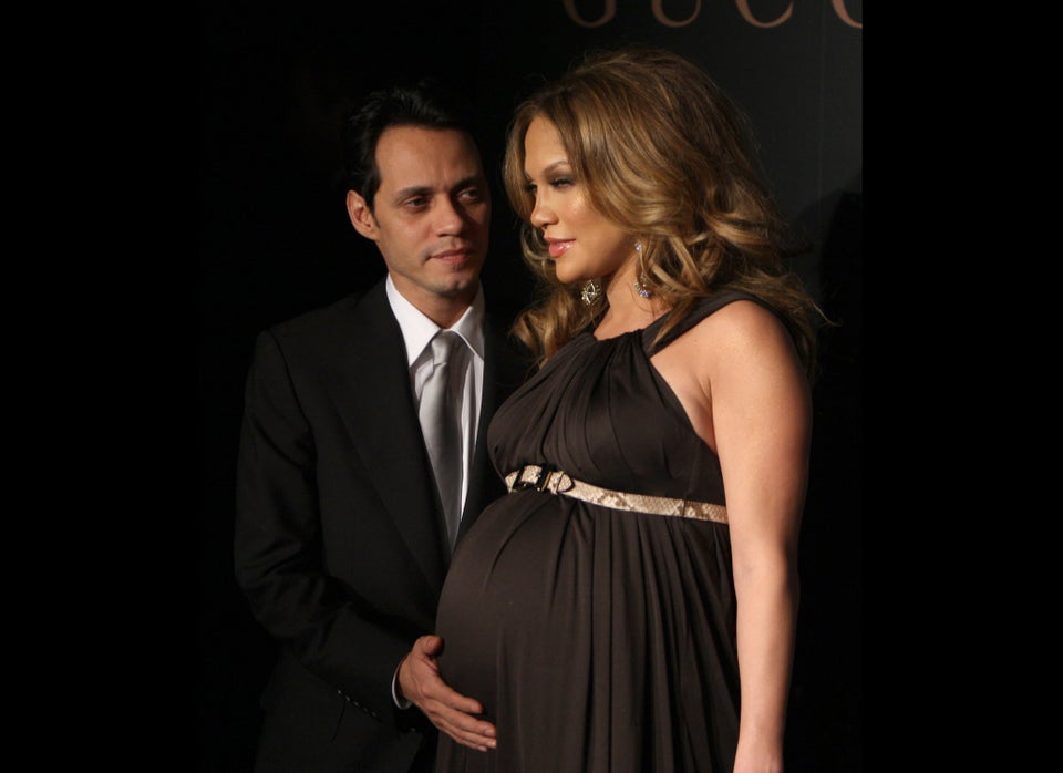 Pregnant at Fashion Week