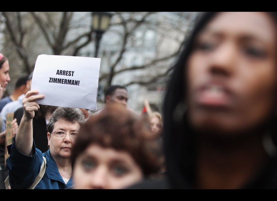 A Million Hoodies March Protests Death Of Trayvon Martin