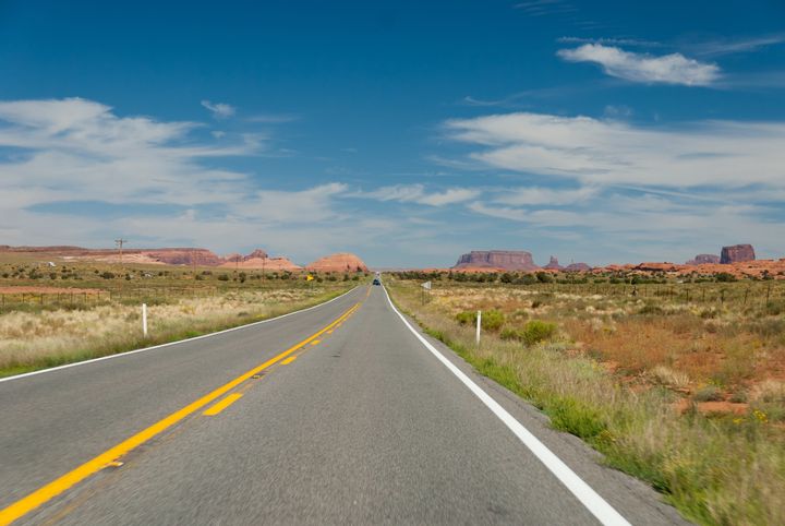 american highway in arizona