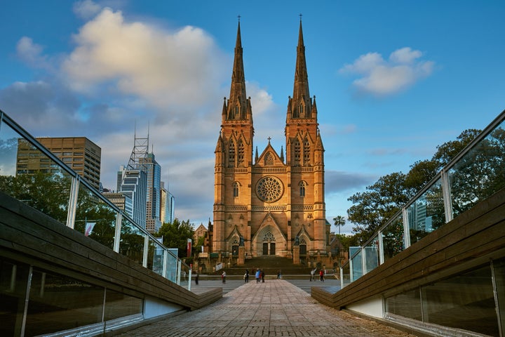 St. Mary’s Cathedral in Sydney, Australia.