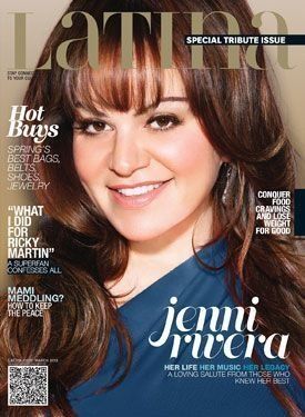 Latina Magazine Celebrates Jenni Rivera On March 2013 Cover