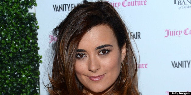 LOS ANGELES, CA - FEBRUARY 18: Cote de Pablo attends the Vanity Fair And Juicy Couture Celebration Of The 2013 Vanities Cale