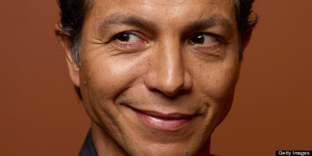 TORONTO, ON - SEPTEMBER 09: Actor Benjamin Bratt of 'The Lesser Blessed' poses at the Guess Portrait Studio during 2012 Toro
