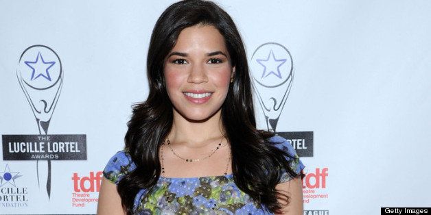 NEW YORK, NY - MAY 05: Actress America Ferrera attends the 28th Annual Lucille Lortel Awards at NYU Skirball Center on May 5, 2013 in New York City. (Photo by Ilya S. Savenok/Getty Images)