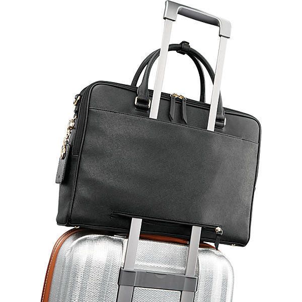 hand luggage that attaches to suitcase