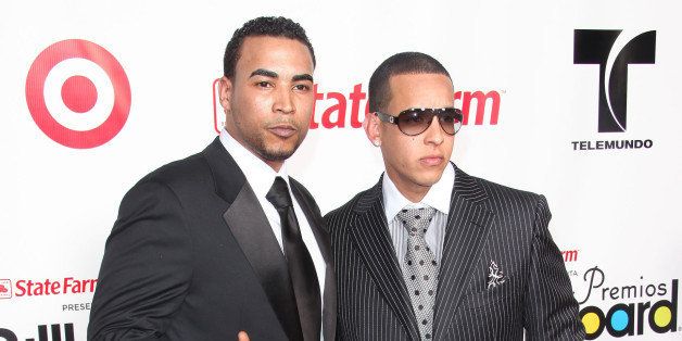 MIAMI - APRIL 23: Don Omar and Daddy Yankee arrive at 2009 Billboard Latin Music Awards at Bank United Center on April 23, 2009 in Miami. (Photo by Alexander Tamargo/WireImage)