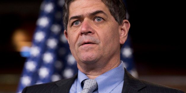 UNITED STATES - JULY 10: Rep. Filemon Vela, D-Texas, speaks at a news conference in the Capitol Visitor Center on immigration reform and border security principles. (Photo By Tom Williams/CQ Roll Call)