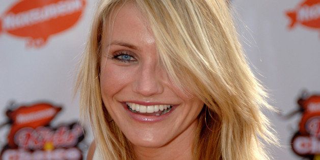 Cameron Diaz during Nickelodeon's 18th Annual Kids Choice Awards - Orange Carpet at Pauley Pavilion in Los Angeles, California, United States. (Photo by Jeff Kravitz/FilmMagic)