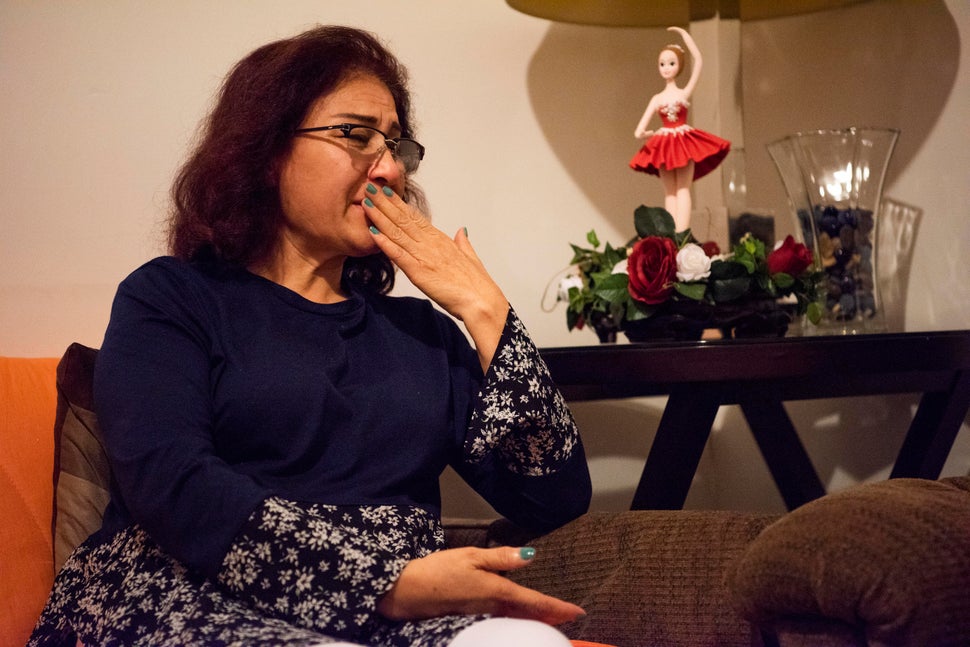 “We are a family. We need to be together,” says Zarmina Noori, whose husband is on the other side of the world.