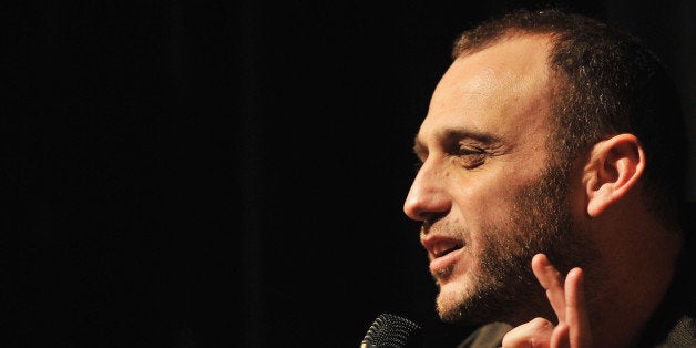 PARK CITY, UT - JANUARY 21: Director Shaul Schwarz speaks onstage at the 'Narco Cultura' premiere at the Library Center Theater during the 2013 Sundance Film Festival on January 21, 2013 in Park City, Utah. (Photo by Sonia Recchia/Getty Images)