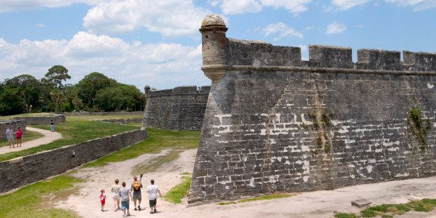 Castillo De San Marcos, St. Augustine, Florida. (Photo by: MyLoupe/UIG via Getty Images)