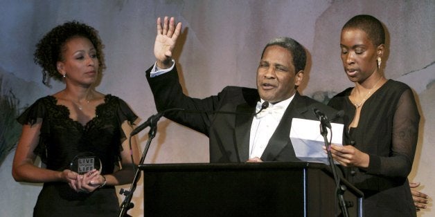 NEW YORK - OCTOBER 20: Honoree Jesus 'Tato' Laviera speaks at the American Diabetes Association Hosts Live The Good Life Awards Gala at Pier 60 on October 20, 2006 at the Chelsea Piers in New York City. (Photo by Donna Ward/Getty Images)