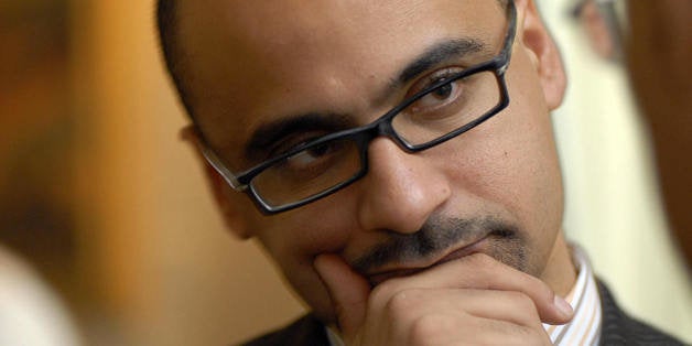 Dominican MIT professor Junot Diaz, winner of the Pulitzer Prize for his novel 'The Brief Wondrous Life of Oscar Wao' attends a ceremony in Santo Domingo, on May 1, 2008. AFP PHOTO/Ricardo HERNANDEZ (Photo credit should read RICARDO HERNANDEZ/AFP/Getty Images)