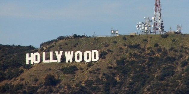 The Hollywood sign on Mount Lee looks south to Hollywood in Los Angeles, California. (Marjie Lambert/Miami Herald/MCT via Get
