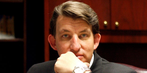 Arizona Rep. Carl Seel, R-Phoenix, is shown in his office Friday, April 15, 2011 at the Capitol in Phoenix. Seel authored a new bill in which Arizona challenges federal law yet again, this time passing a bill requiring President Obama and other presidential candidates to prove they are U.S. citizens before their names can appear on the state ballot. If the governor signs the bill, it could force a court to decide on whether the president?s birth certificate is enough to prove he can legally run for re-election, despite Hawaii officials? insistence the document is legitimate. (AP Photo/Yvonne Leow)