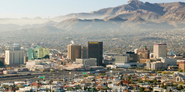 Panoramic view of skyline and downtown El Paso Texas looking toward Juarez, Mexico (Photo by Visions of America/UIG via Getty Images)