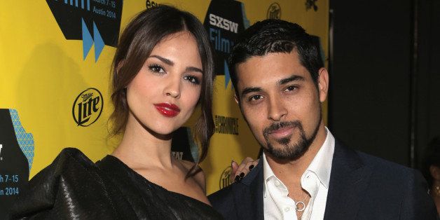 AUSTIN, TX - MARCH 08: Actors Eiiza Gonzalez (L) and Wilmer Valderrama at 'From Dusk Till Dawn: The Series' Pilot Photo Op and Q&A during the 2014 SXSW Music, Film + Interactive Festival at Austin Convention Center on March 8, 2014 in Austin, Texas. (Photo by Waytao Shing/Getty Images for SXSW)