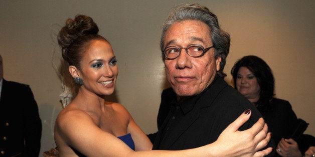 WASHINGTON - JANUARY 18: *Exclusive* Jennifer Lopez and Edward James Olmos at the 2009 Latino Inaugural Gala - Celebrando El
