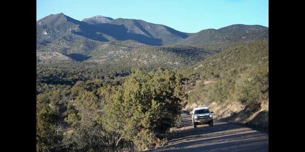 SONOITA, AZ - FEBRUARY 26: A U.S. Border Patrol patrol searches for undocumented immigrants and drug smugglers on February 26, 2013 near Sonoita, Arizona. The Federal government has increased the Border Patrol presence in Arizona, from some 1,300 agents in the year 2000 ro 4,400 in 2012. The apprehension of undocumented immigrants crossing into the U.S. from Mexico has declined during that time from 600,016 in 2000 to 123,000 in 2012. (Photo by John Moore/Getty Images)