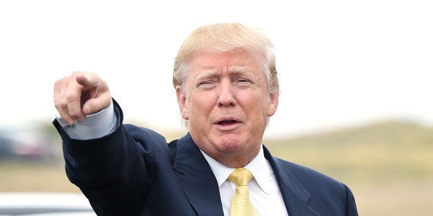 NEW YORK, NY - JULY 06: Donald Trump attends the 2015 Hank's Yanks Golf Classic at Trump Golf Links Ferry Point on July 6, 2015 in New York City. (Photo by Andrew H. Walker/Getty Images)