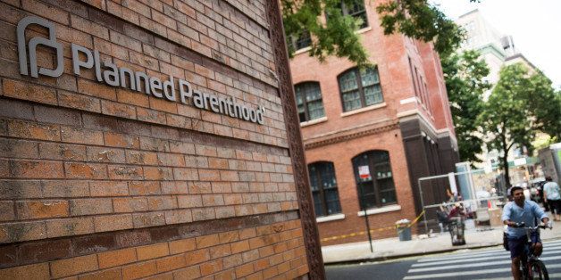 NEW YORK, NY - AUGUST 05: A Planned Parenthood location is seen on August 5, 2015 in New York City. The women's health organization has come under fire from Republicans recently after an under cover video allegedly showed a Planned Parenthood executive discussing selling cells from aborted fetuses. (Photo by Andrew Burton/Getty Images)